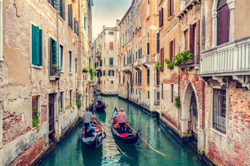 Veneza &eacute; uma das cidades mais rom&acirc;nticas do mundo – Foto: Divulga&ccedil;&atilde;o