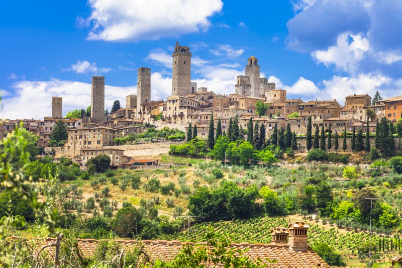 Toscana &eacute; um dos destinos favoritos quando o assunto &eacute; vinho – Foto: Divulga&ccedil;&atilde;o