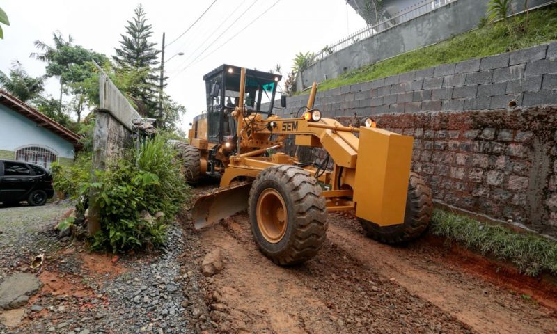 Chuva em Joinville segue causando estragos 