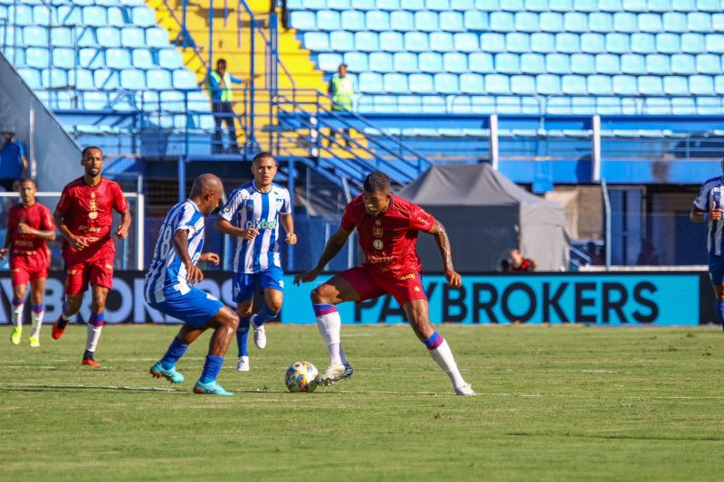 Marcílio Dias superou o Avaí em plena Ressacada - Foto: Arthur Miranda/CNMD