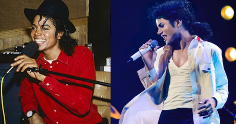 Semelhança entre sobrinho e Michael Jackson impressiona