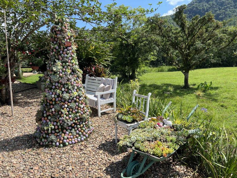 Rota do Enxaimel, em Pomerode (SC), fica no bairro Testo Alto – Foto: Fernanda Ribas/ND