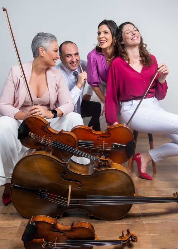 Quarteto NUME abre s&eacute;rie de apresenta&ccedil;&otilde;es gratuitas do projeto “Concertos de Ver&atilde;o” nesta quinta (22), na Igreja da Lapa, no Ribeir&atilde;o da Ilha, em Florian&oacute;polis – Foto: Tóia Oliveira/Divulga&ccedil;&atilde;o