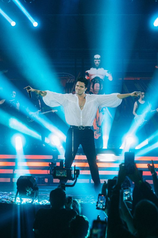 Luan Santana empolgou a multid&atilde;o no &uacute;ltimo dia do Sommer Festival – Foto: Ranieri Dallago/ND