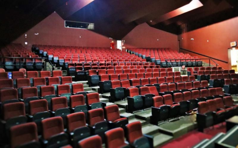 Interior do Teatro Municipal de Itajaí