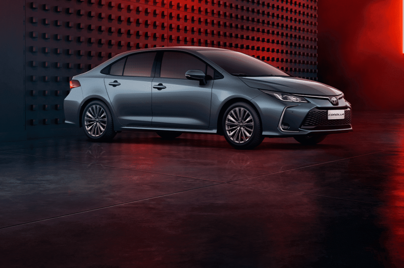 Um dos modelos que se destaca &eacute; o Corolla. – Foto: Toyota do Brasil/Reprodu&ccedil;&atilde;o/ND