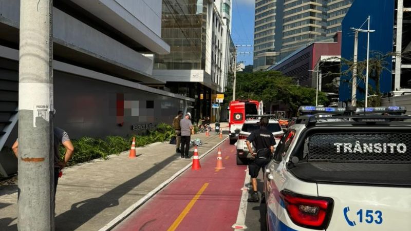 Vítima morreu após cair de 18 metros de altura