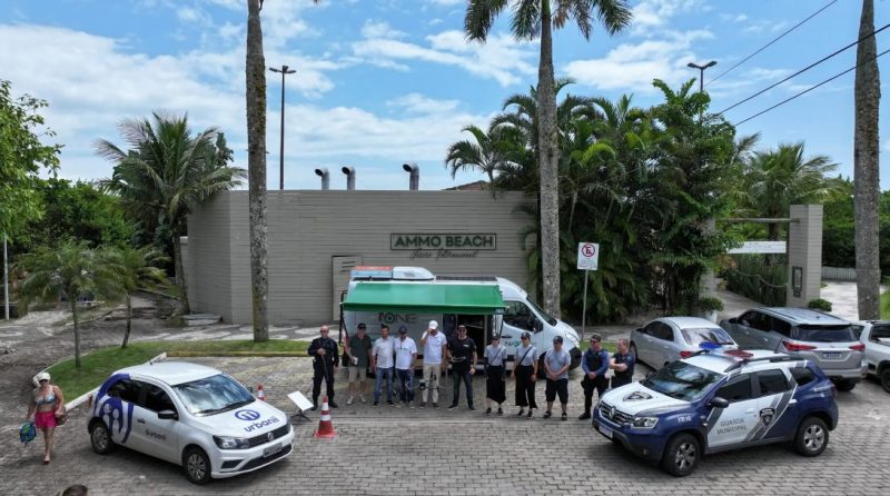 Autoridades realizam teste de drone com reconhecimento facial – Foto: Reprodu&ccedil;&atilde;o/Urbanii