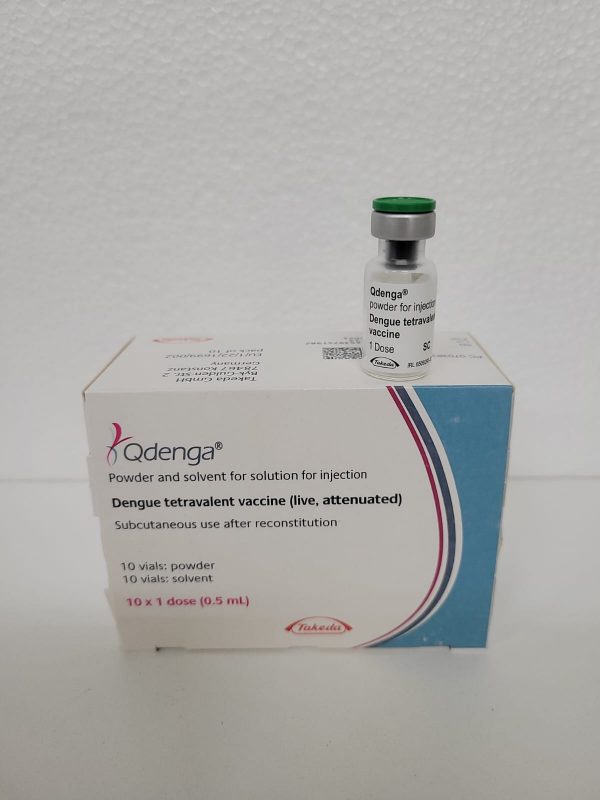 Vacinas contra a dengue que chegaram a SC – Foto: Divulga&ccedil;&atilde;o/ND