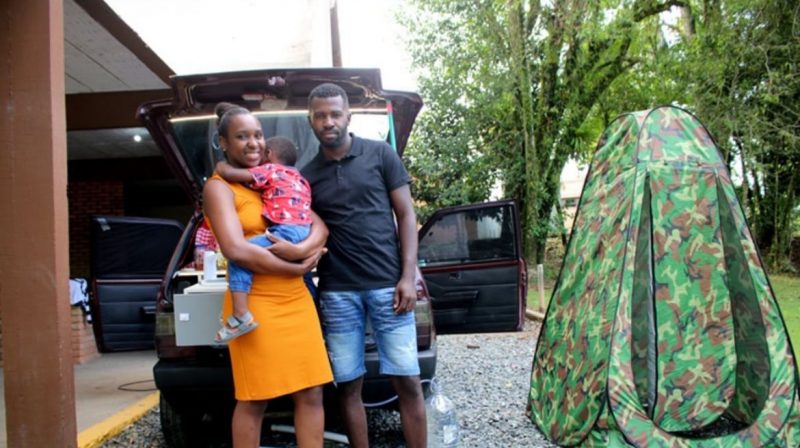 A família pretende ir além de Santa Catarina e já está com planos para viajar de carro pelo Brasil 