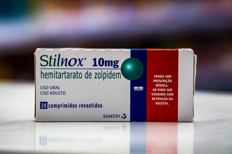 Caixa do medicamento zolpidem