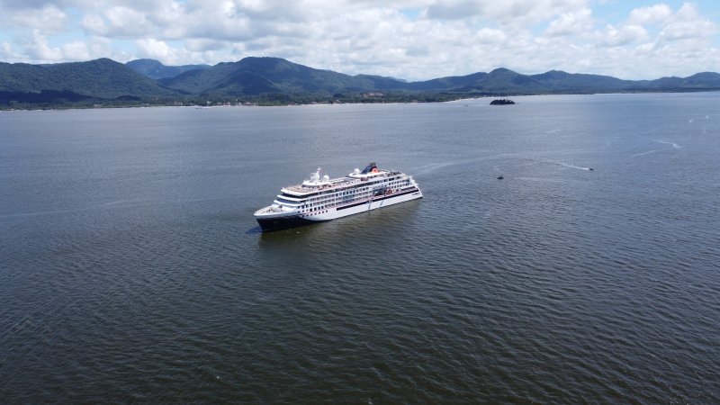 Turistas europeus impulsionam cruzeiros em São Francisco do Sul 