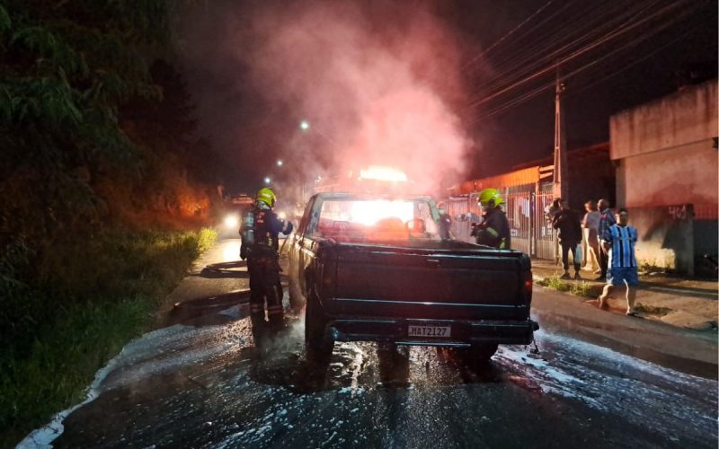 Cena do acidente que matou motociclista em Camboriú (SC)