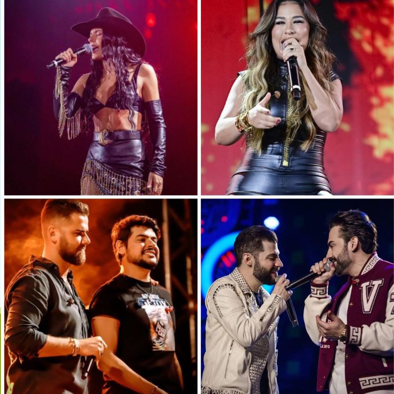 Maior festa agr&iacute;cola de SC re&uacute;ne grandes nomes do sertanejo como Ana Castela, Z&eacute; Neto e Cristiano, Guilherme e Benuto e Simone Mendes – Foto: Divulgado na Internet/Reprodu&ccedil;&atilde;o/ND