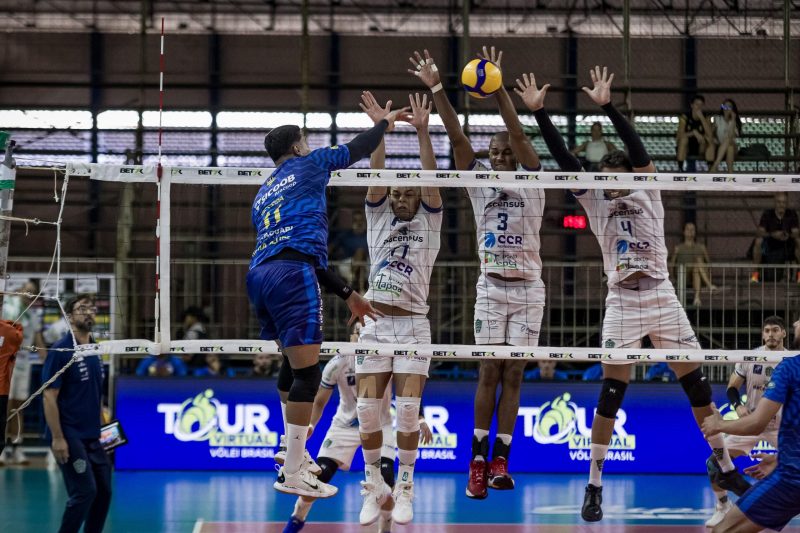 Joinville Vôlei só precisa de dois pontos para avançar aos playoffs