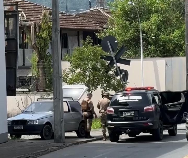 Bope e Cobra foram mobilizados para recolher material – Foto: Divulga&ccedil;&atilde;o/ND