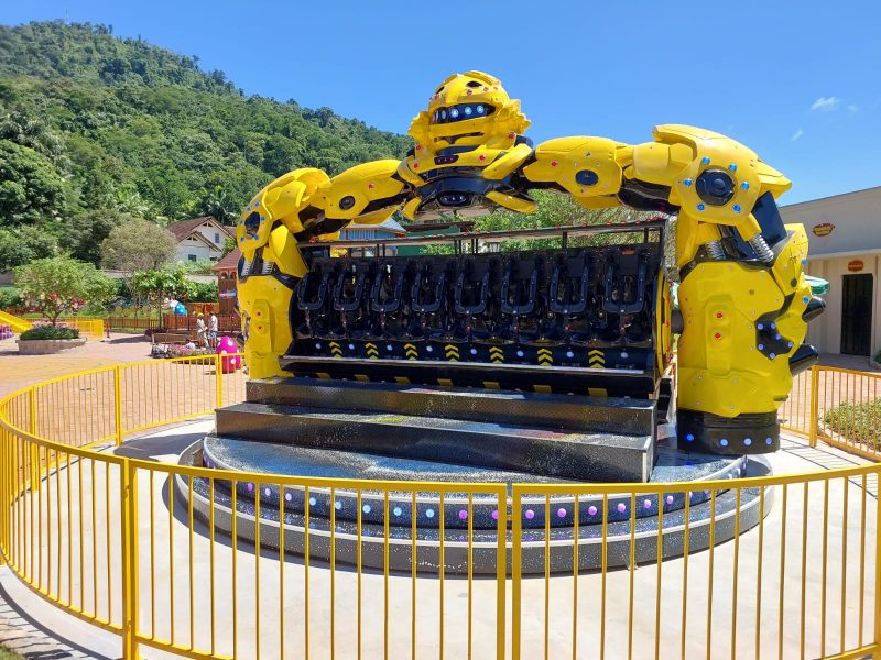 Zonzo &eacute; um Spinning Robot Tipo A – Foto: Divulga&ccedil;&atilde;o/ND