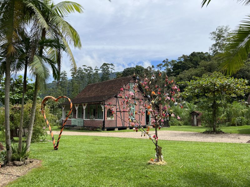 Rota do Enxaimel &eacute; um dos mais famosos atrativos no Vale do Itaja&iacute; – Foto: Rota do Enxaimel/Reprodu&ccedil;&atilde;o ND