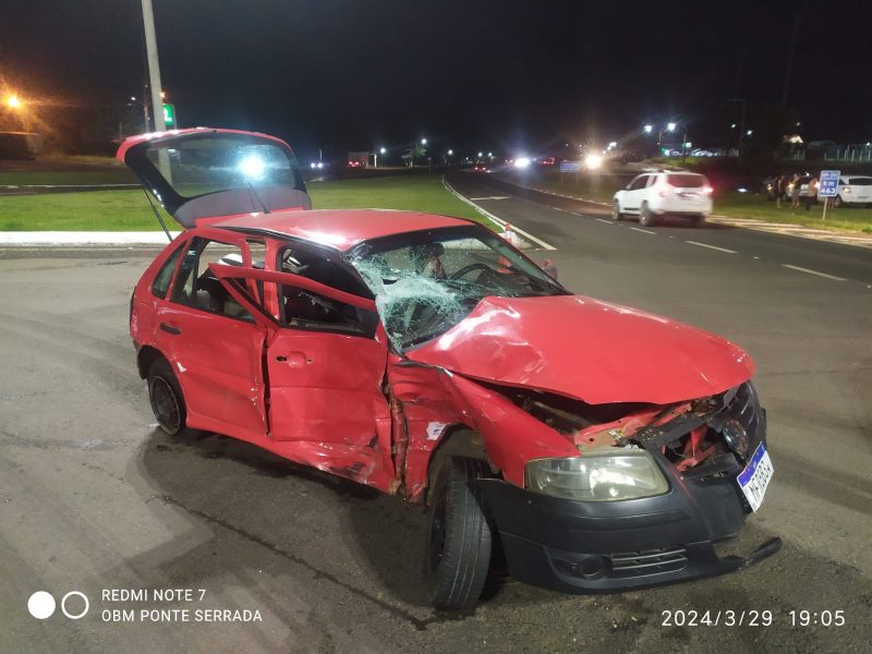 acidente aconteceu em ponte serrada