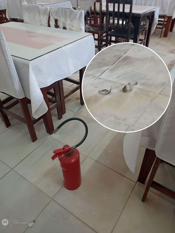 fogo, restaurante, campos novos