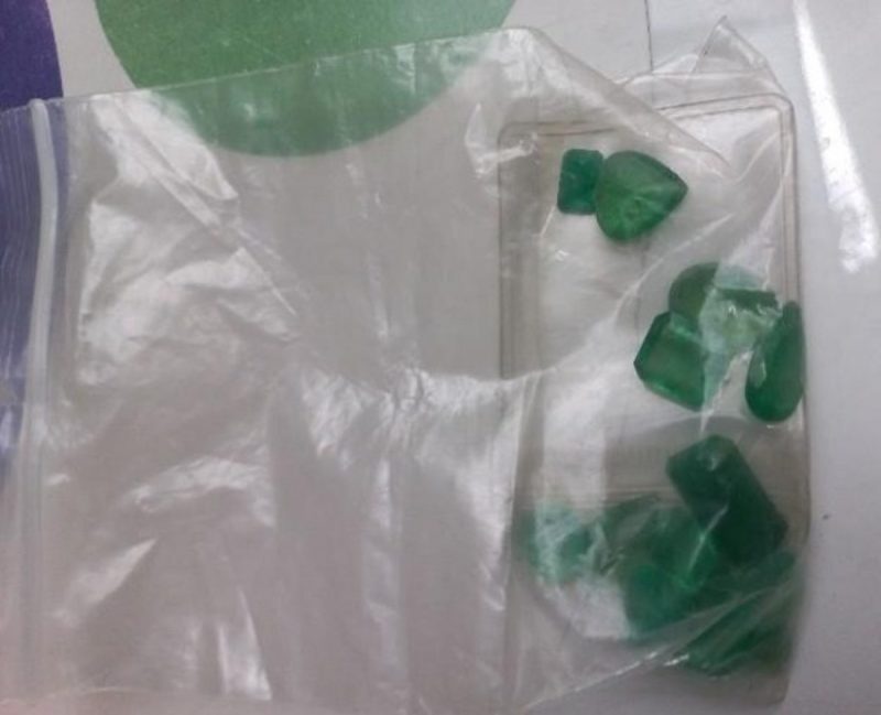 Pedras preciosas foram encontradas dentro de carro na BR-470 em Indaial