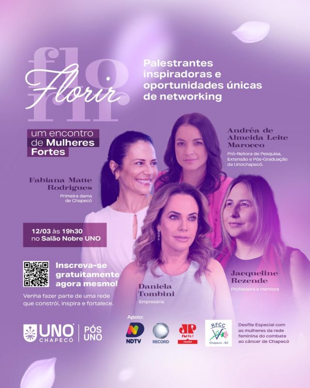 Florir: um encontro de mulheres fortes 