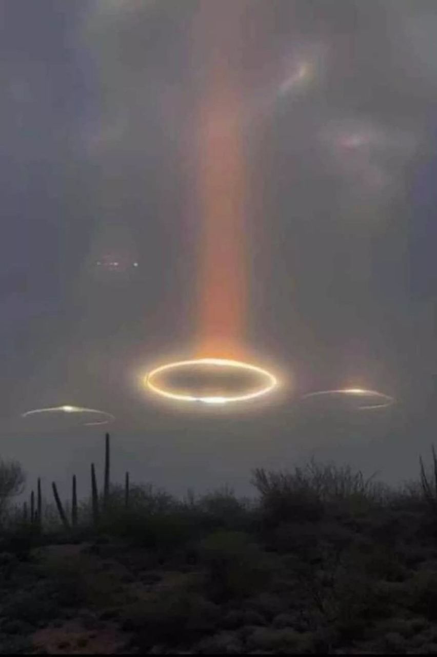 UFOs?: Anéis luminosos capturados no Arizona viralizam e iniciam especulações sobre “primeiro contato”