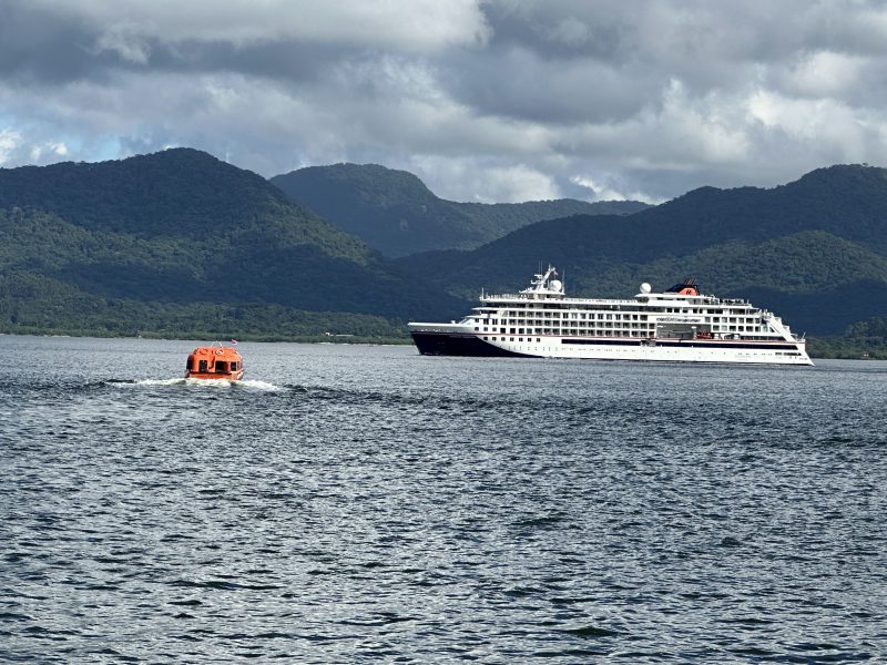 Com investimento de R$ 300 milhões, obra na Baía Babitonga avança em SC