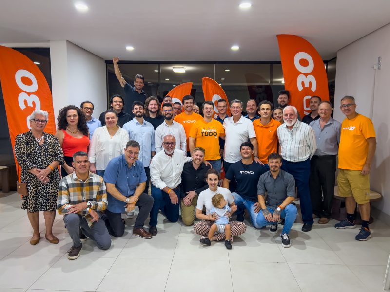 NOVO de Florianópolis anunciou apoio a Topázio Neto - Foto: Divulgação/ND