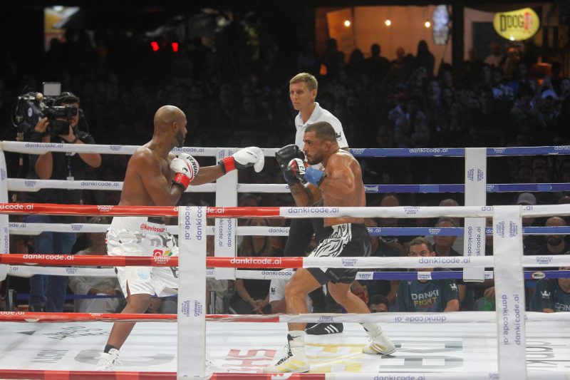 Kevin Souza e Felipe Cruz lutaram na preliminar de Grillo e Popó