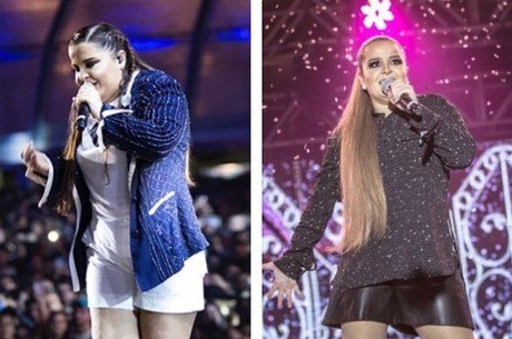 Em Janeiro de 2018, Maiara revelou ter perdido 13 quilos. A cantora em julho compartilhou no Instagram um antes e depois de sua cirurgia bariátrica que a fez perder 20 quilos - Reprodução/Instagram/ND