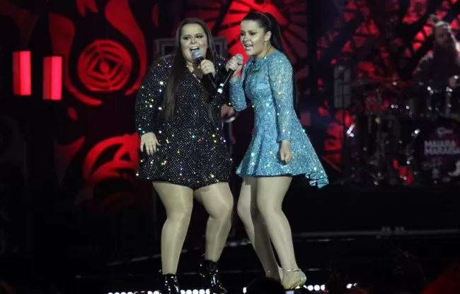 Maiara e Maraisa em 2017, antes dos procedimentos estéticos  - Reprodução/Instagram/ND