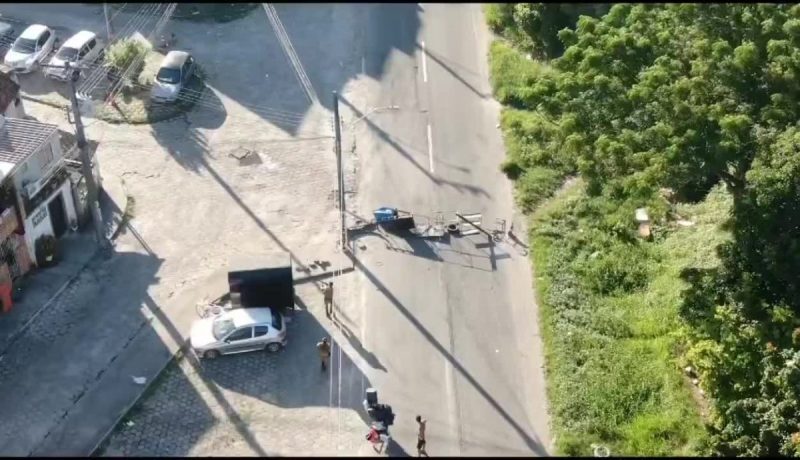 Manifestação ocorreu nas vias da Grande Florianópolis e deixou trânsito lento na manhã desta terça (12) em Florianópolis