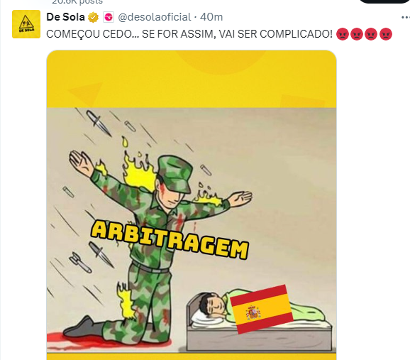  Os memes de Espanha x Brasil - Foto: Twitter