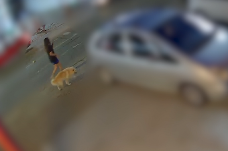 Menina ficou presa por 18h