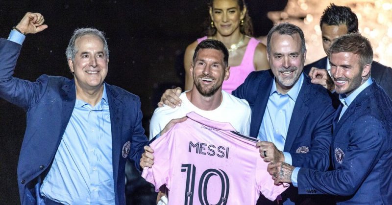 Messi j&aacute; fez Beckham chorar na cama – Foto: Inter Miami