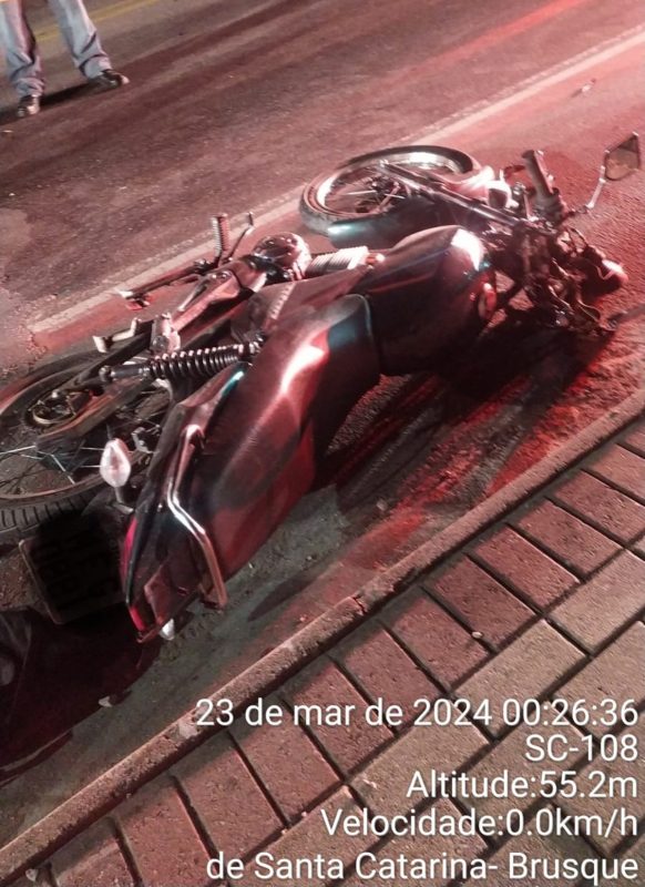 Motociclista de 20 anos perdeu a vida no acidente – Foto: Divulga&ccedil;&atilde;o/Reprodu&ccedil;&atilde;o/ND