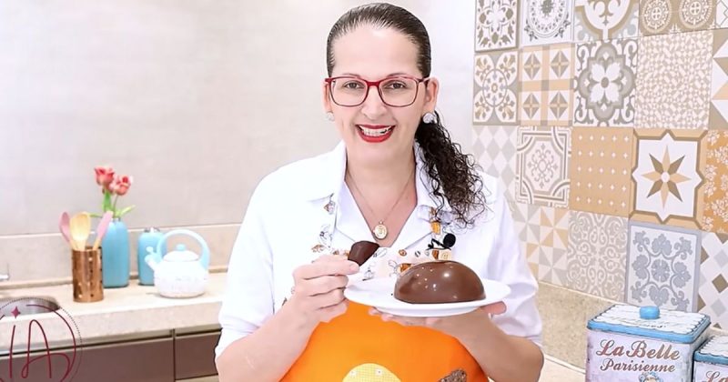 Confeiteira ensina a fazer ovo de Páscoa caseiro