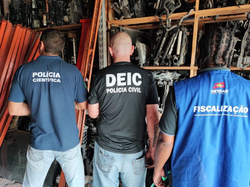 Empresário de São José foi o 35º preso por comércio ilegal de peças