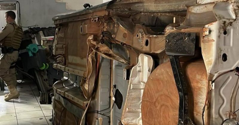 Opera&ccedil;&atilde;o foi deflagrada pela Pol&iacute;cia Civil e Pol&iacute;cia Miilitar em Pescaria Brava – Foto: Divulga&ccedil;&atilde;o/Pol&iacute;cia Civil/ND