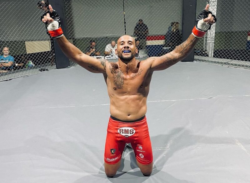 Lutador conseguiu voltar aos ringues – Foto: Arquivo Pessoal/Rafael Negretty