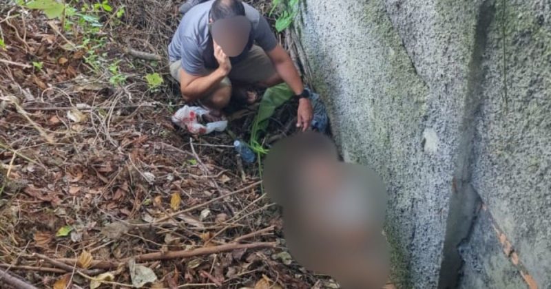Trindade foi encontrado perto de um muro, em uma vala, no bairro Pantanal 