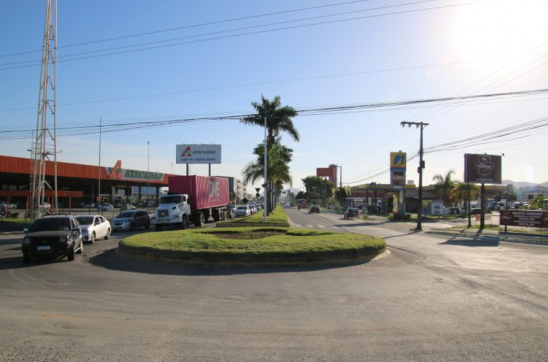 Local onde é rótula será retorno de quadra