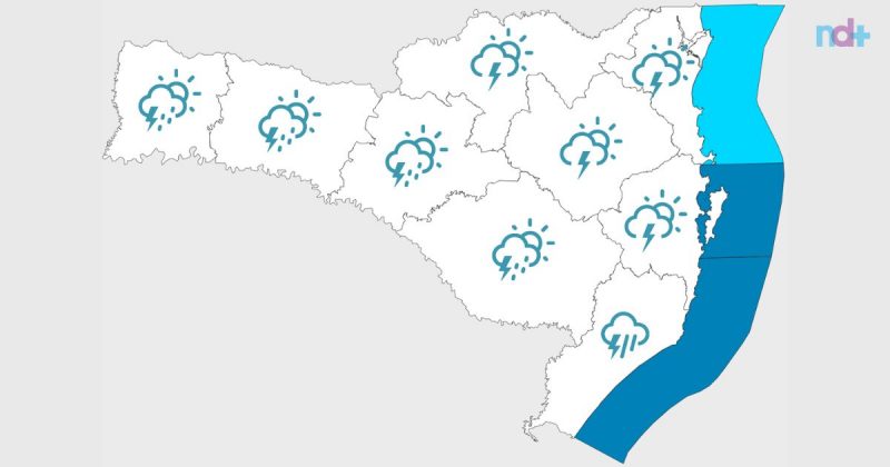 As informa&ccedil;&otilde;es de temperatura s&atilde;o da Defesa Civil – Foto: Defesa Civil/Divulga&ccedil;&atilde;o/ND
