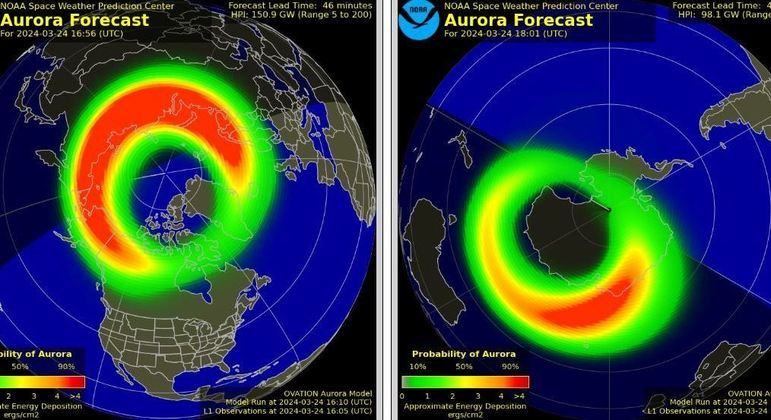Terra é impactada por tempestade geomagnética severa 