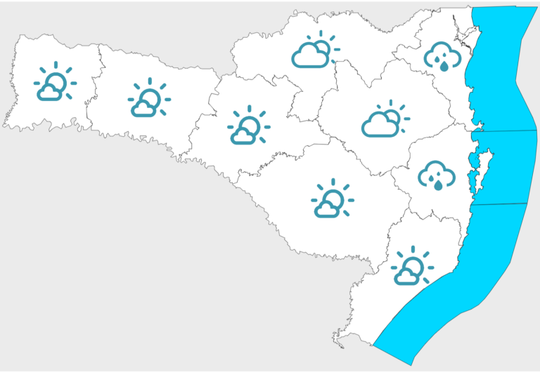 O domingo contar&aacute; com temperaturas semelhantes ao s&aacute;bado – Foto: Defesa Civil/Divulga&ccedil;&atilde;o/ND