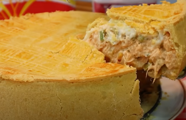 Receita de torta de frango