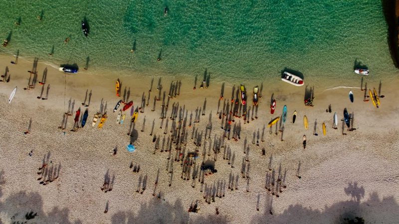 Travessia é da ilha até o Campeche