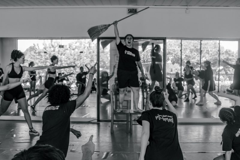 Ensaio para o Musical "uma viagem a broadway" 