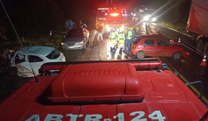 Acidente grave aconteceu no Km 65,2 da BR-116